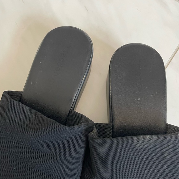 Black Madden Girl Platform Slides - Picture 2 of 4